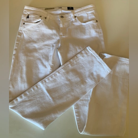 Adriano Goldschmied Slim Straight White Jeans - Picture 1 of 10